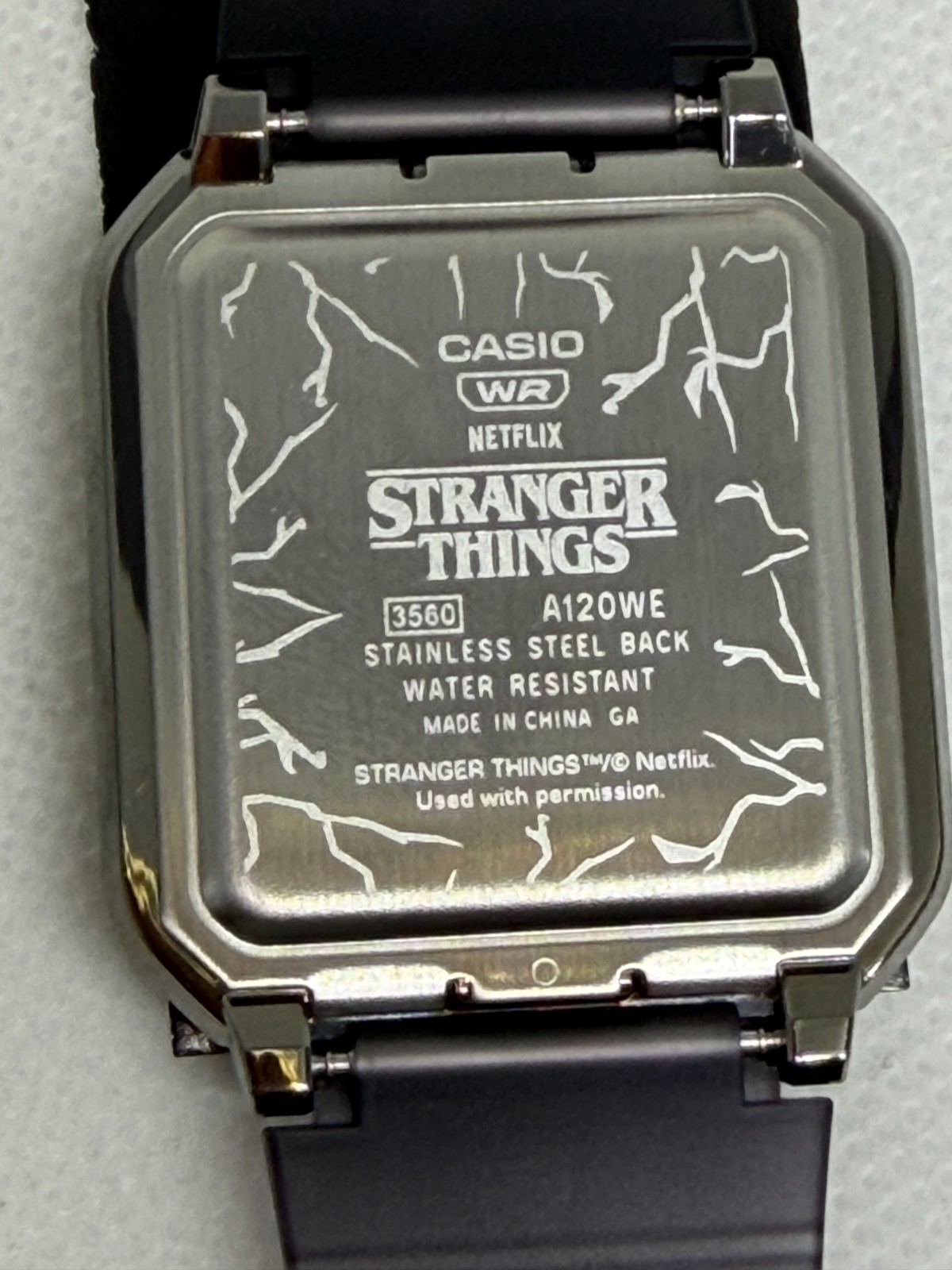 Casio A120WEST-1A Stranger Things Limited Edition Digital Unisex Watch