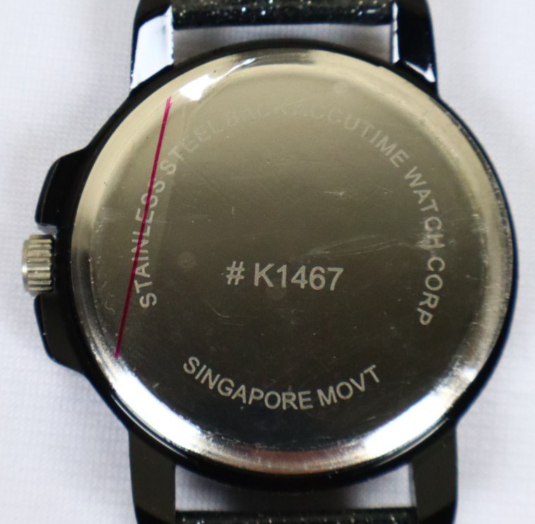 Accutime Watch K1467 NIB Very SPARKLY! ONE YEAR WARRANTY Needs New Battery