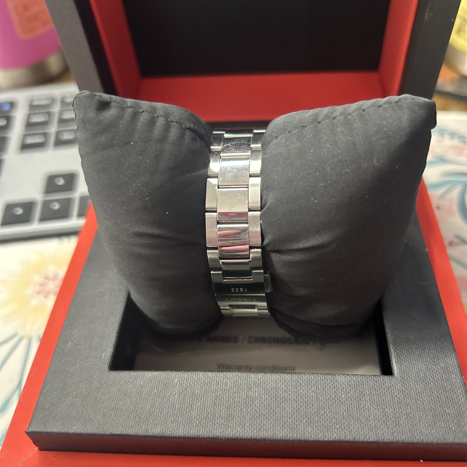 Tissot PR 100 T150.210.11.331.00 Pink Dial 34 mm Steel Quartz Watch