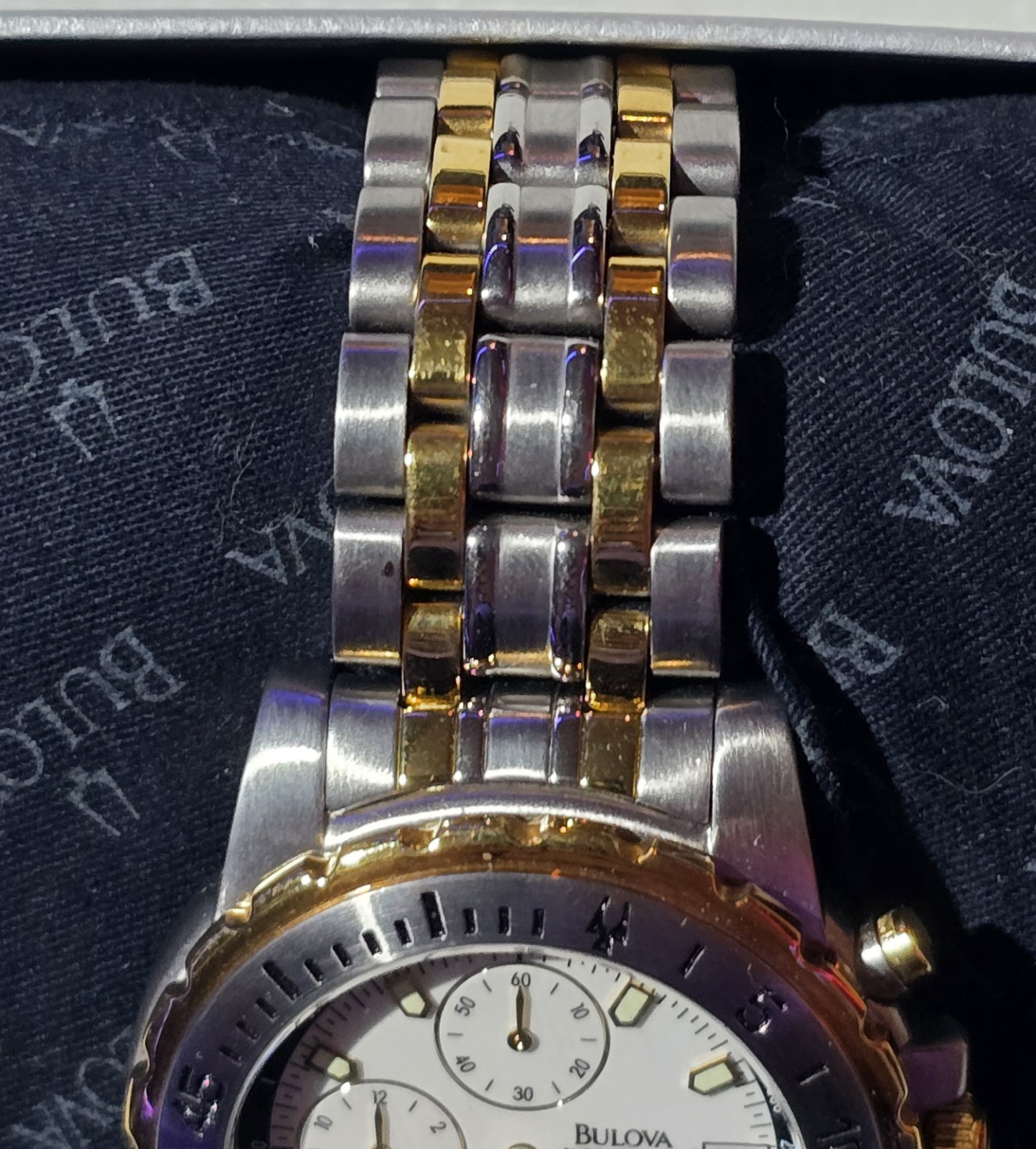 Bulova Millennia Men’s Alarm Quartz Watch 70163 NOS