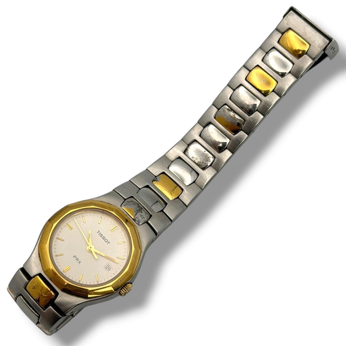 Working TISSOT Tissot Watch PRX Quartz Women s P540 Combination Date