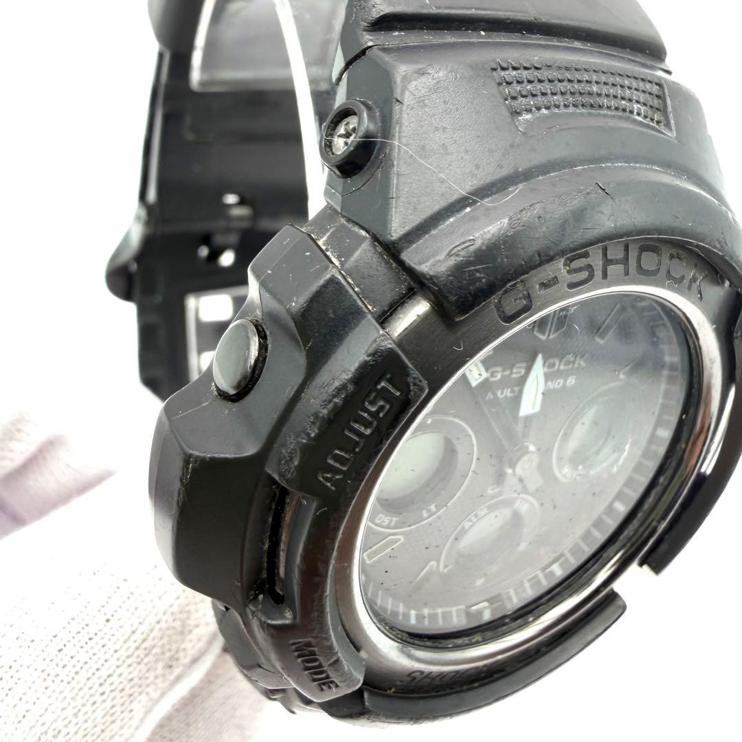 Casio G-Shock AWG-M100SBB Digital Analog Watch Solar Black Not Working Used