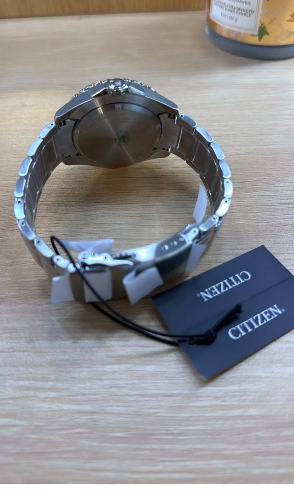 Citizen Eco-Drive Diver 44mm Green Dial Date 200m Stainless Steel Bracelet