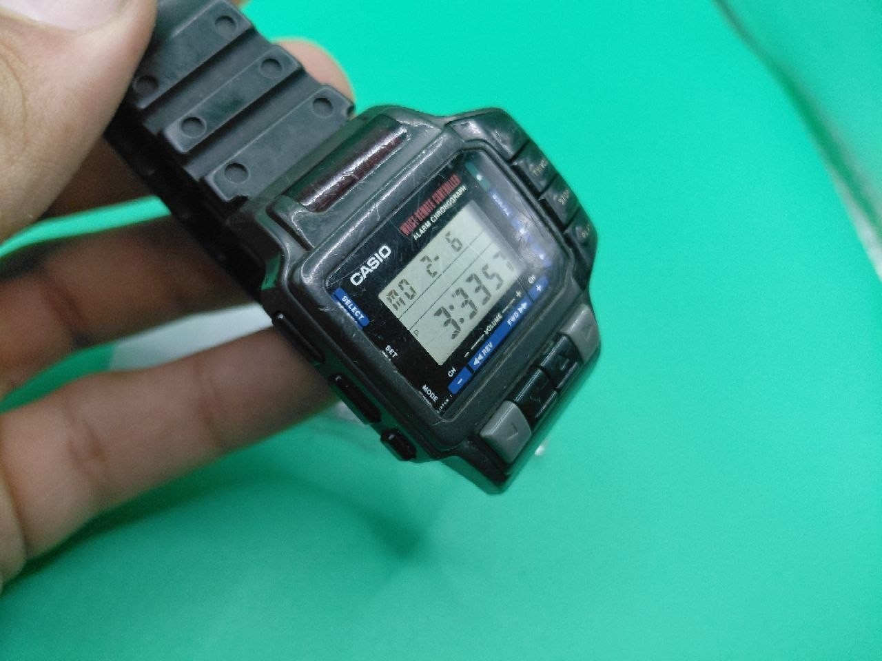intage Casio CMD-10 Remote Control Watch Mod 1028 Retro 90s Digital Watch