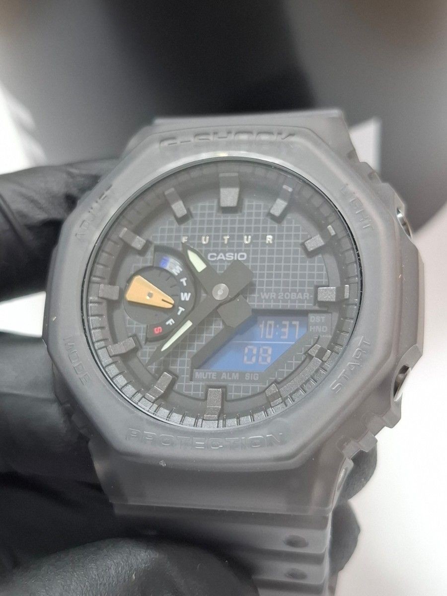 Used Watch G SHOCK GA 2100FT 8AJR FUTUR Collaboration Model with and Outer Box W