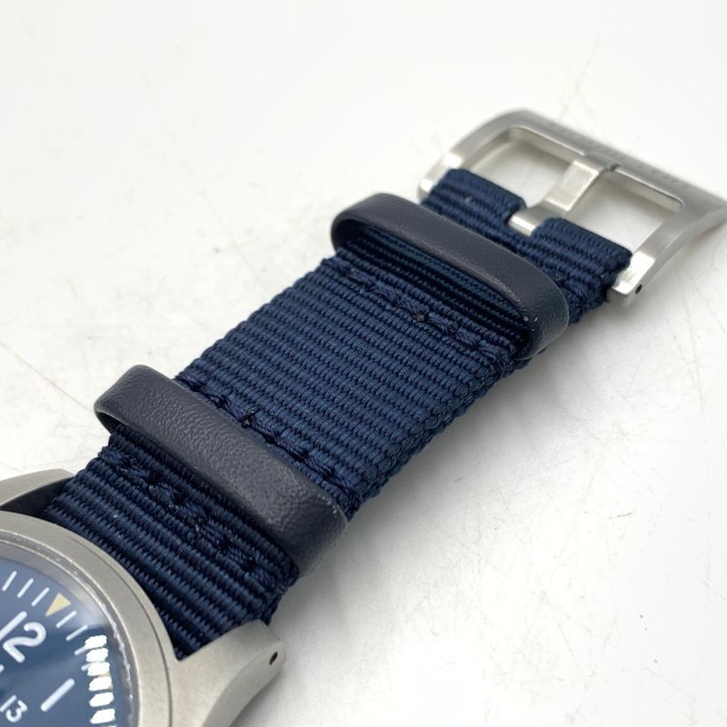 Hamilton Khaki Field Mechanical Navy H694390 42mm Manual Wind Mens Watch