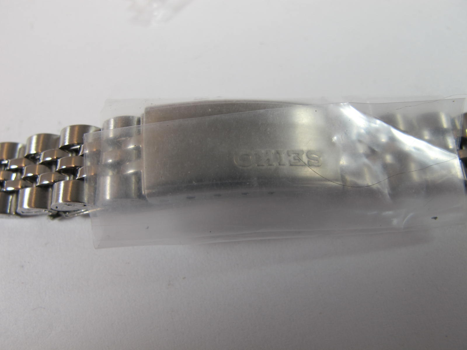 Seiko 4206-0519 band b5733s old stock steel watch band ladies 13mm curved ends