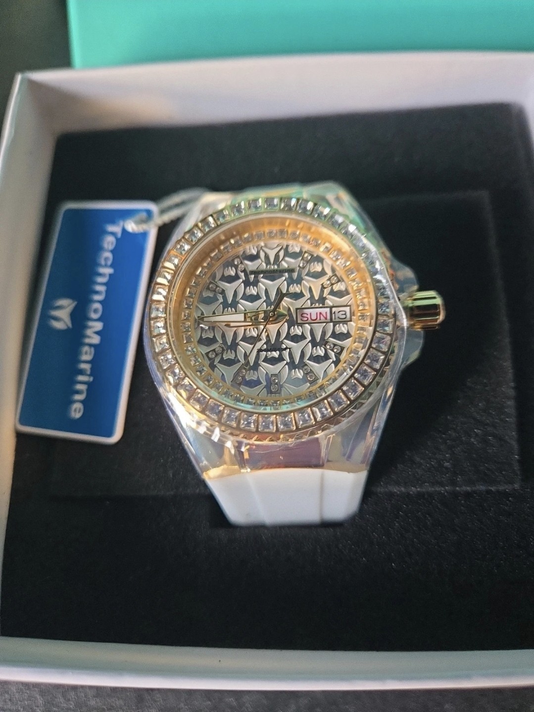 TM-121172 TechnoMarine Cruise White Gold Swiss Ronda 517 Caliber 40mm