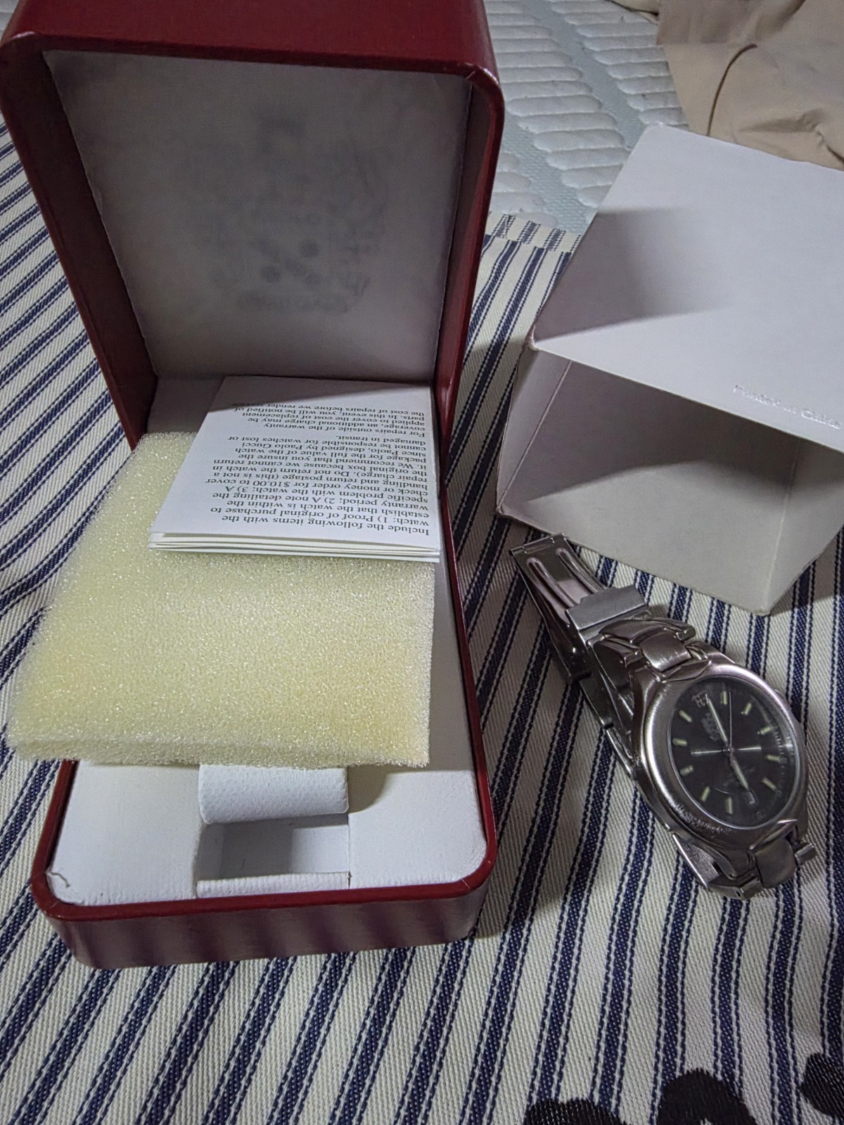 AUTHENTIC PAOLO GUCCI Wristwatch