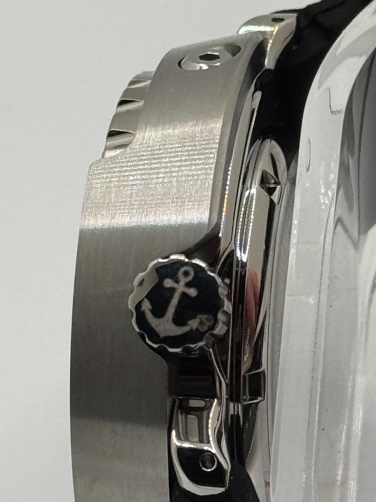 KRAKEN Automatic Dive Watch 300M NH35 Sapphire Steel Black Orange Diver
