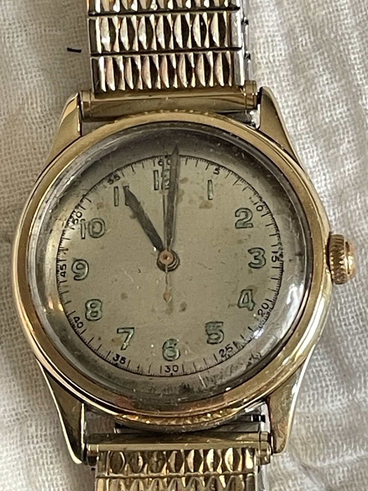 Swiss Turtle 17 Jewels Auto Mechanical Men’s Stainless Steel Back RUNNING