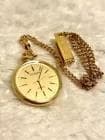 New Citizen Pocket Watch Gold with Chain New