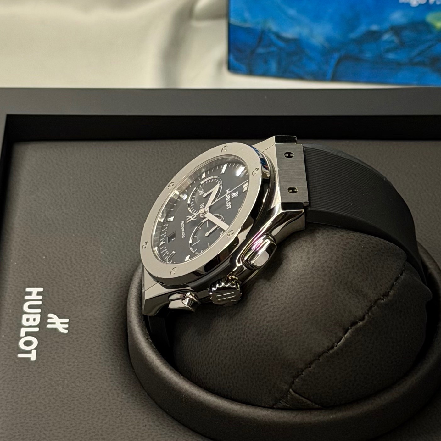 Hublot Classic Fusion Chronograph Titanium 541.NX.1171.RX Full Set Warranty