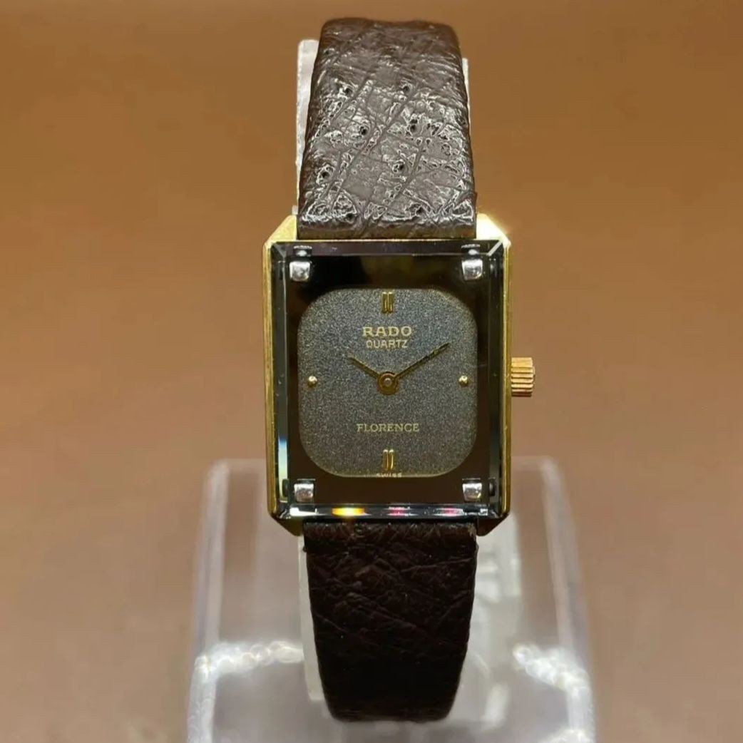 RADO Florence Quartz Women’s Watch Black Dial Used