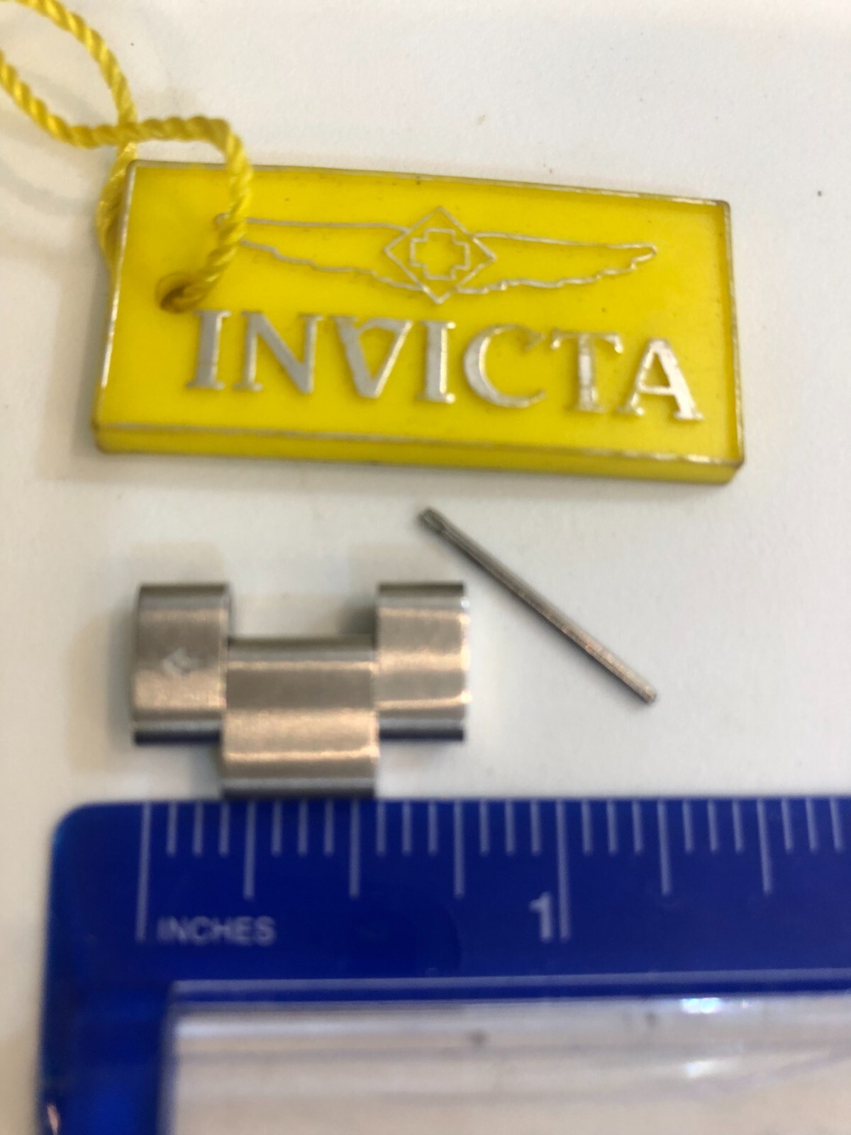 invicta watch extra link, steel color ,20mm