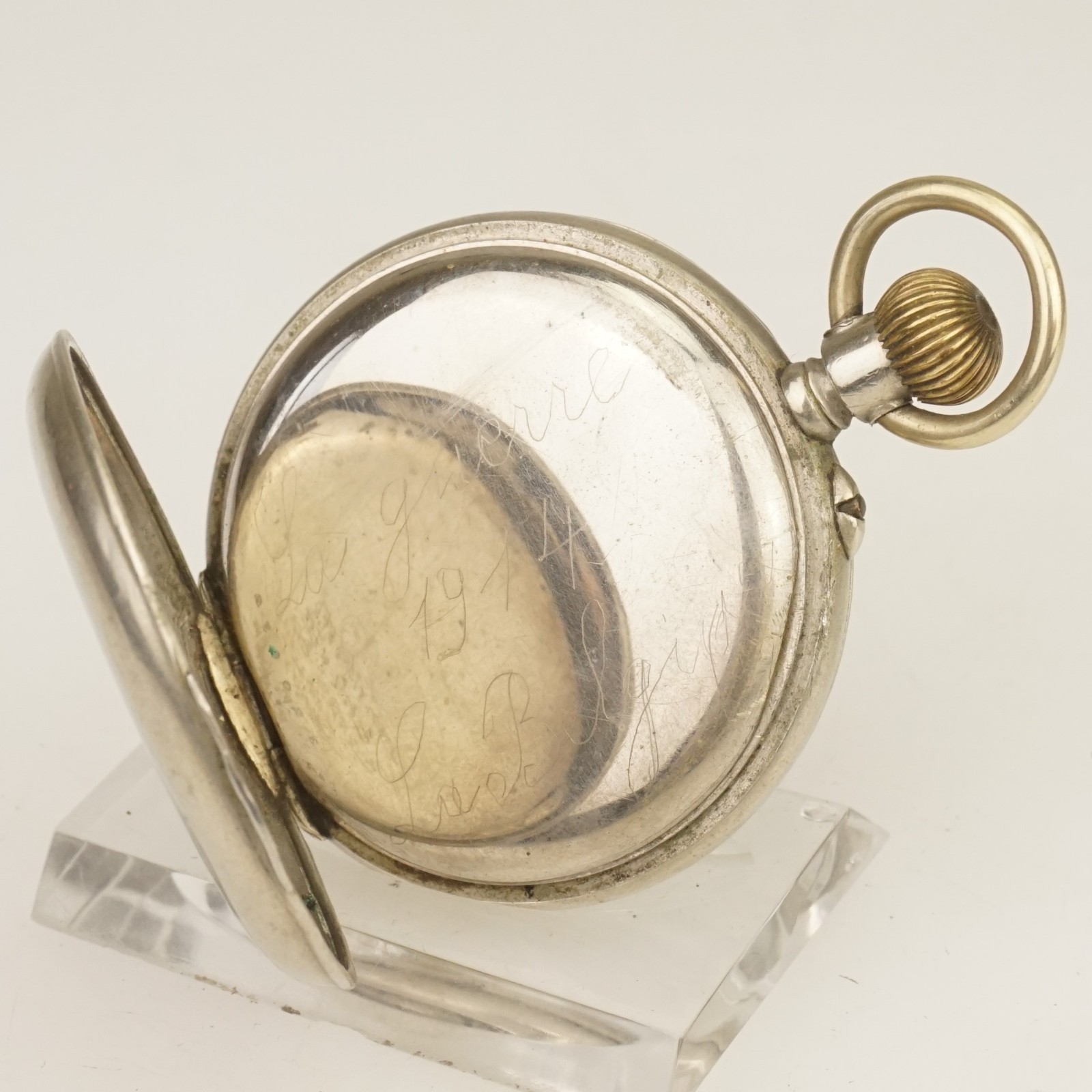 WORKING! Pocket Watch Men’s no fusee no duplex no chronometer no repeater RAR