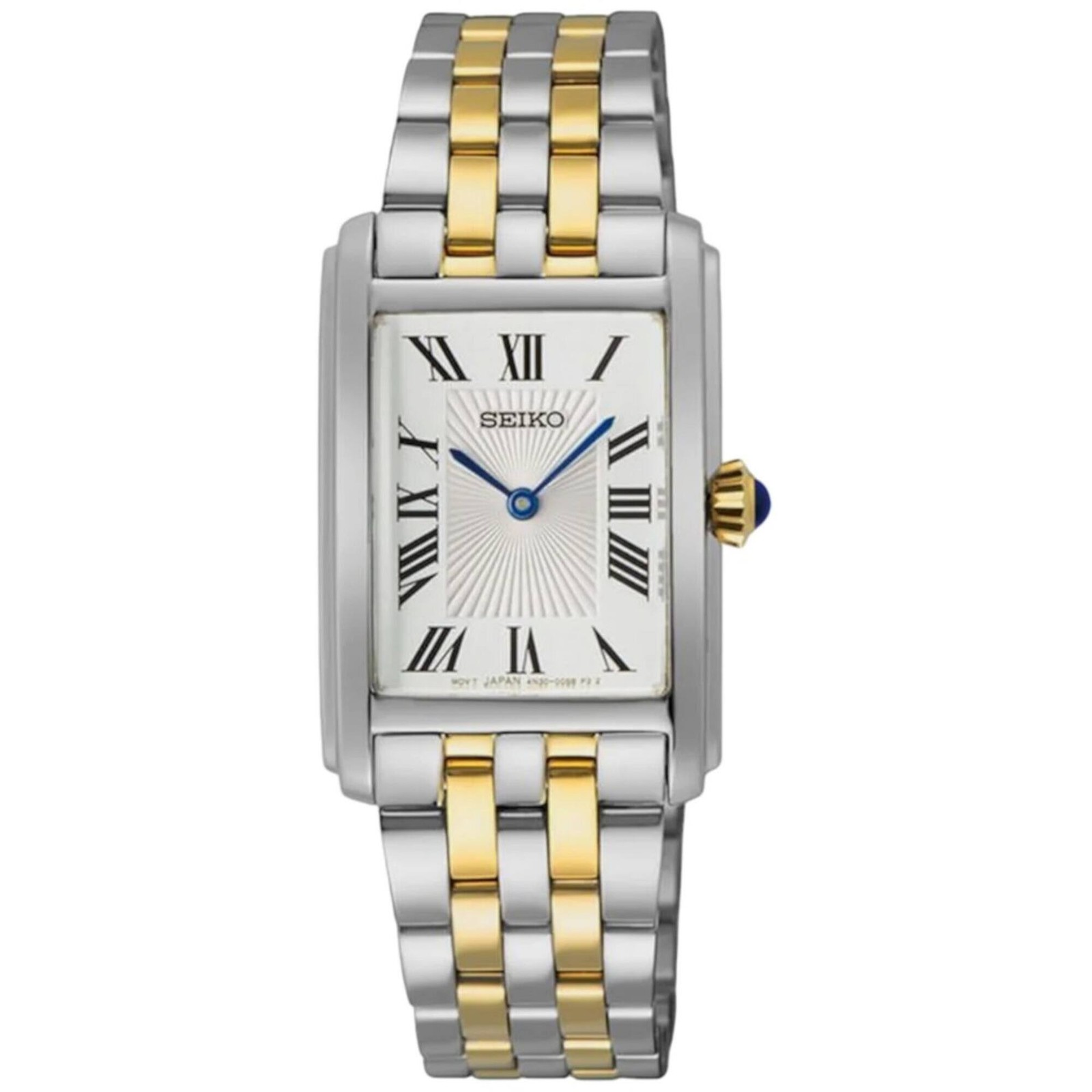 Seiko Women’s Watch Discover More Silver Dial Two Tone Steel Bracelet SWR087P1