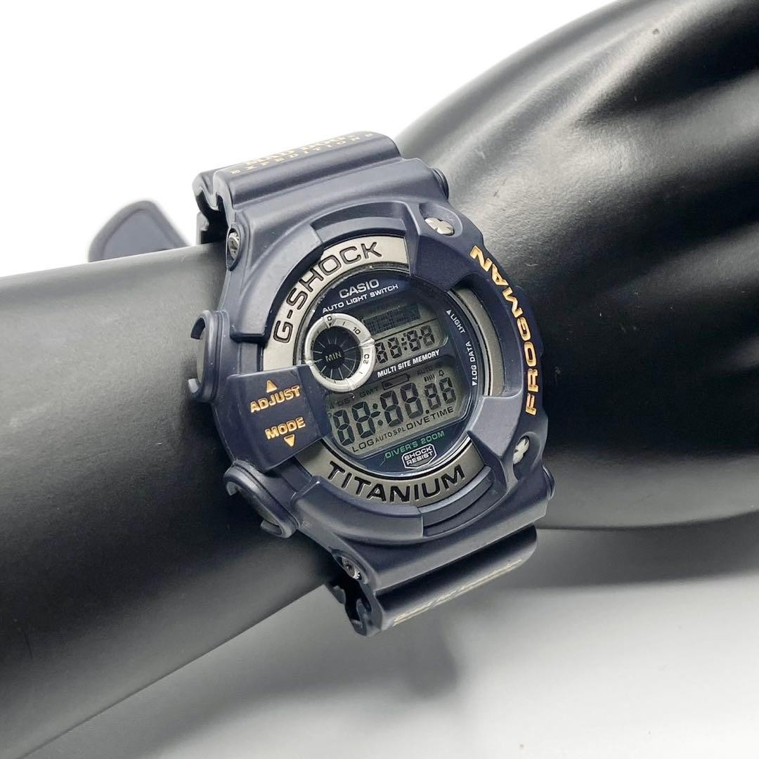 Casio G-SHOCK Frogman Digital Quartz Watch DW-9900WD Navy wrist 21.5cm/8.5in