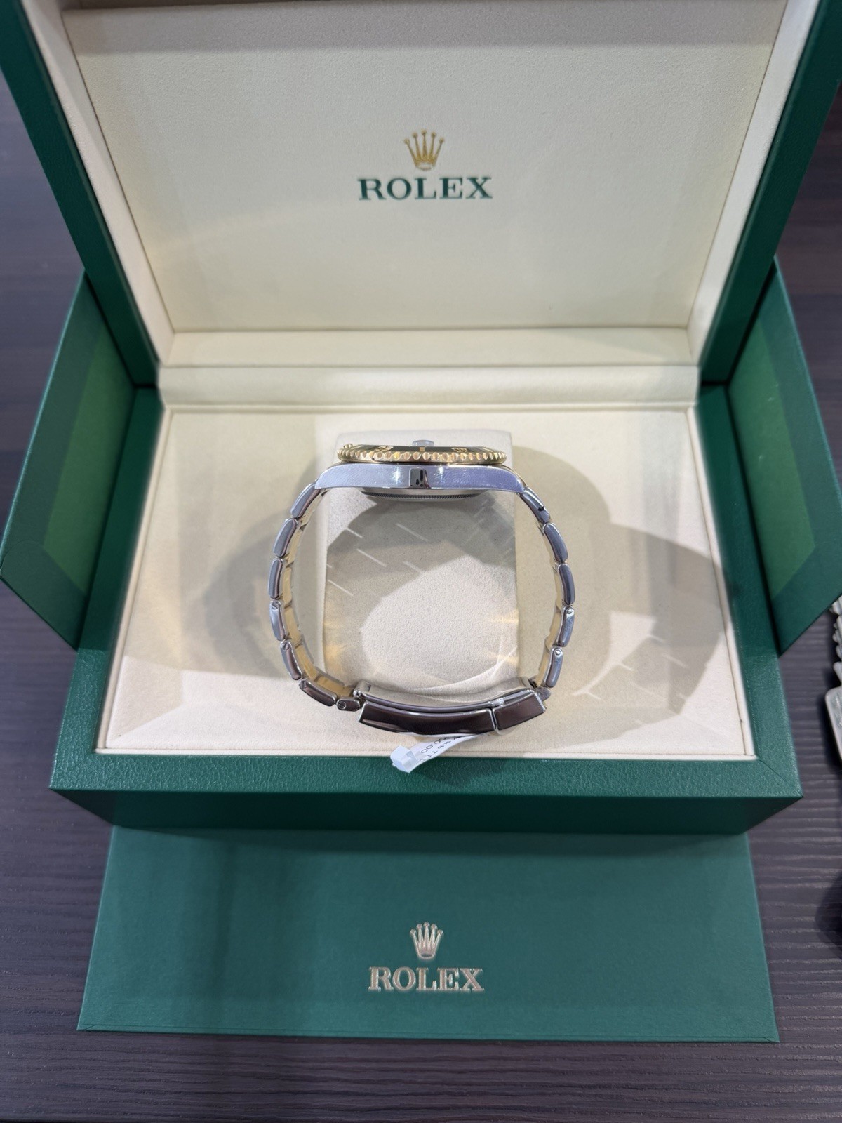 2016 Rolex Submariner Date Black TT 18K Gold Steel 116613LN 40mm Watch FULL SET!