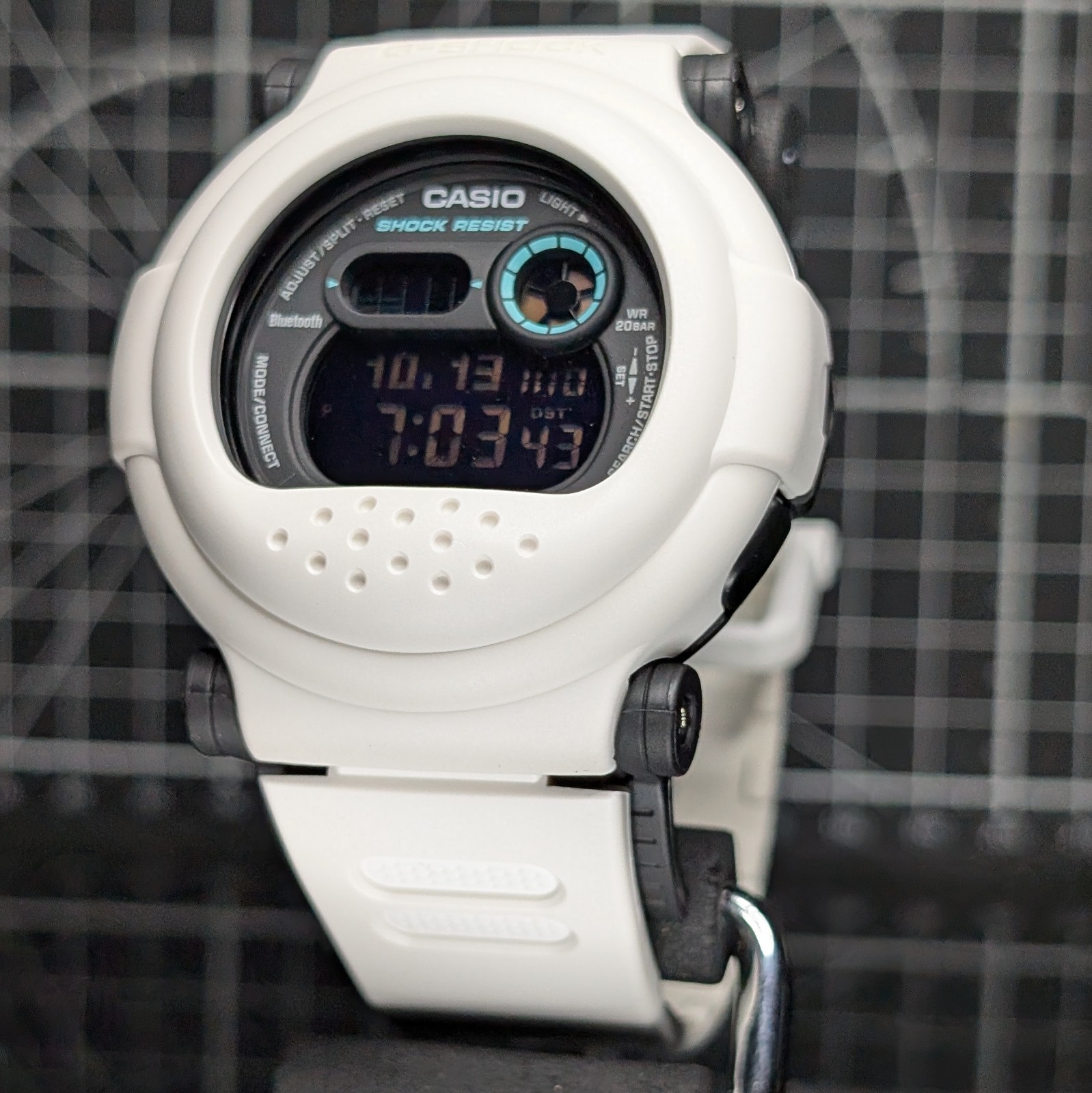 Casio G-Shock Sci-Fi World G-B001 Bluetooth Jason White w/ Glow In The Dark Text