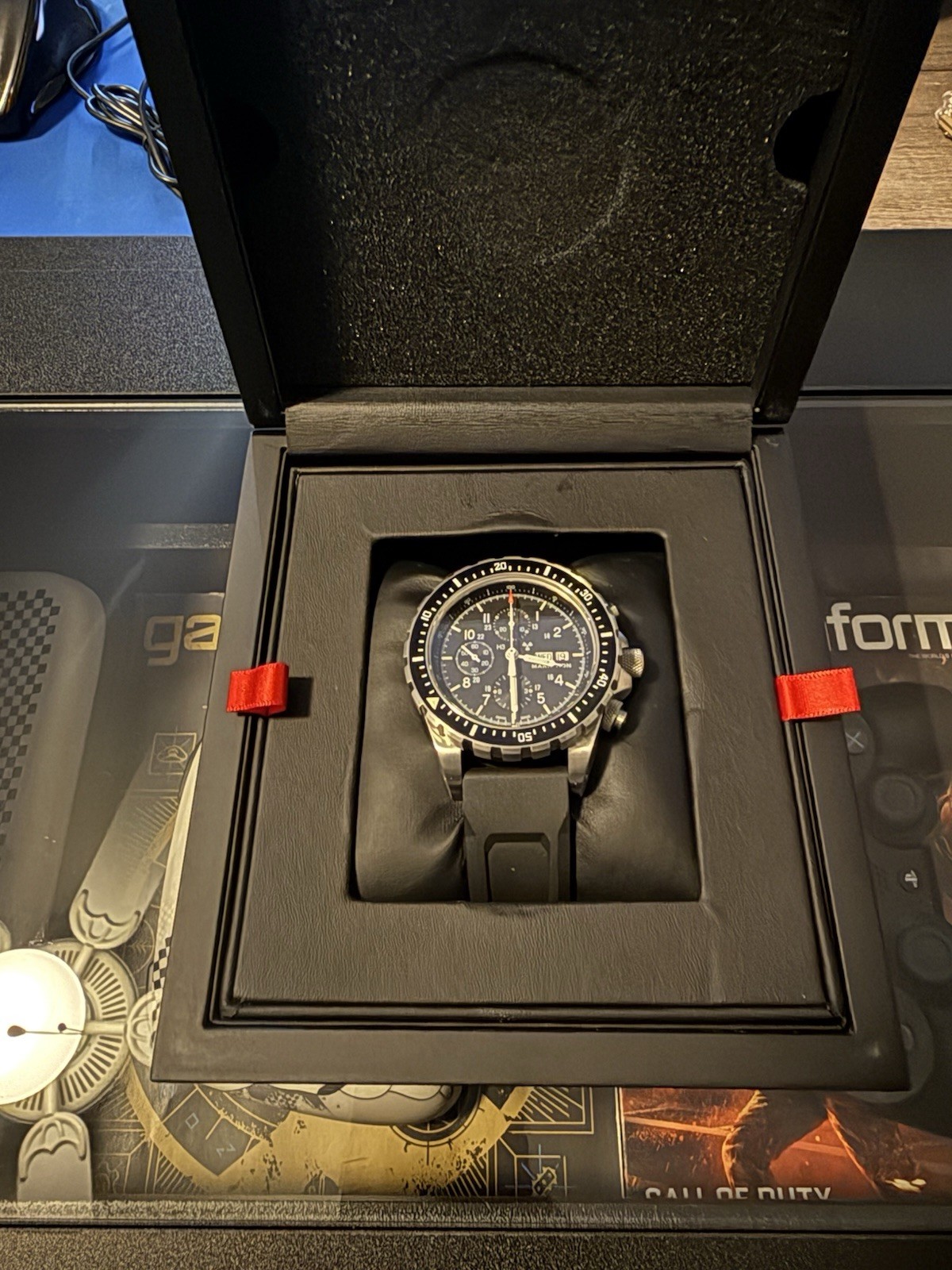 Marathon Chronograph Pilot 41mm Auto 25J 30 ATM Day/Date Box Manual