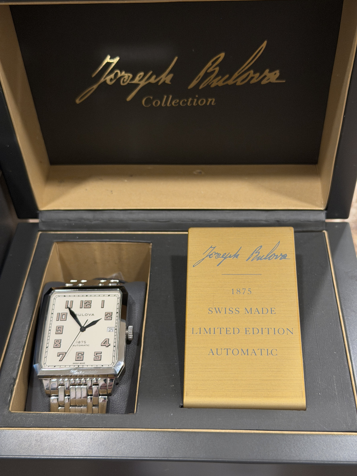 Bulova Brenton 1875 Automatic Limited Edition Mens 96B333