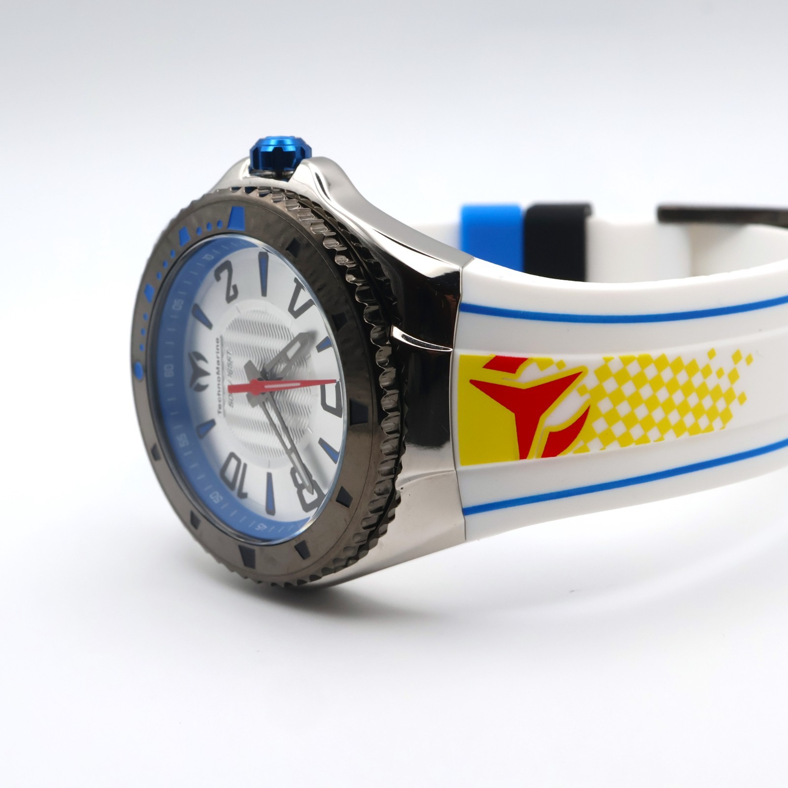 TechnoMarine TM-525013 (Ref 12735) Racing Legends 44mm Silver Case Quartz Sport