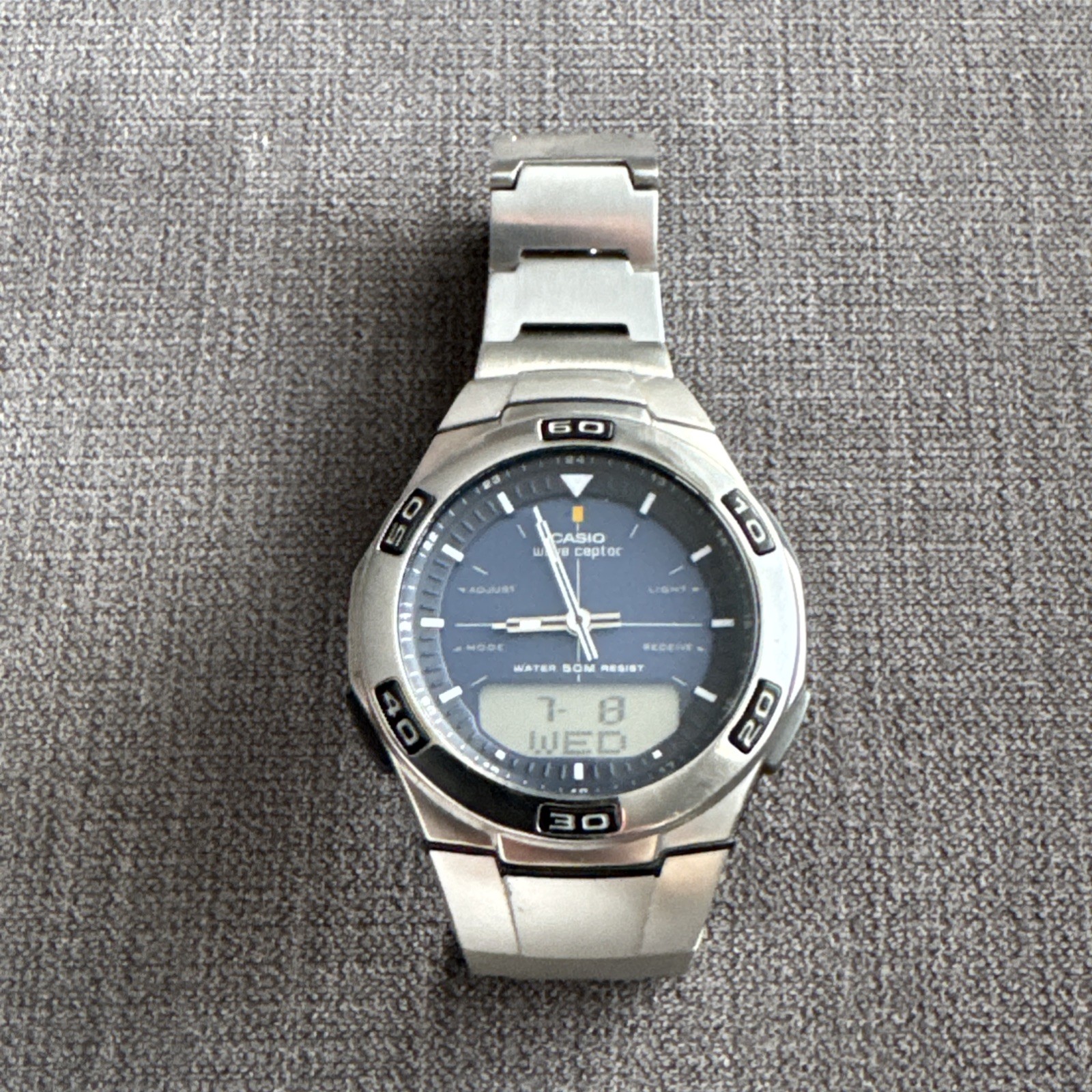 Vintage Retro Casio Wave Ceptor WVA-105H Fully Working