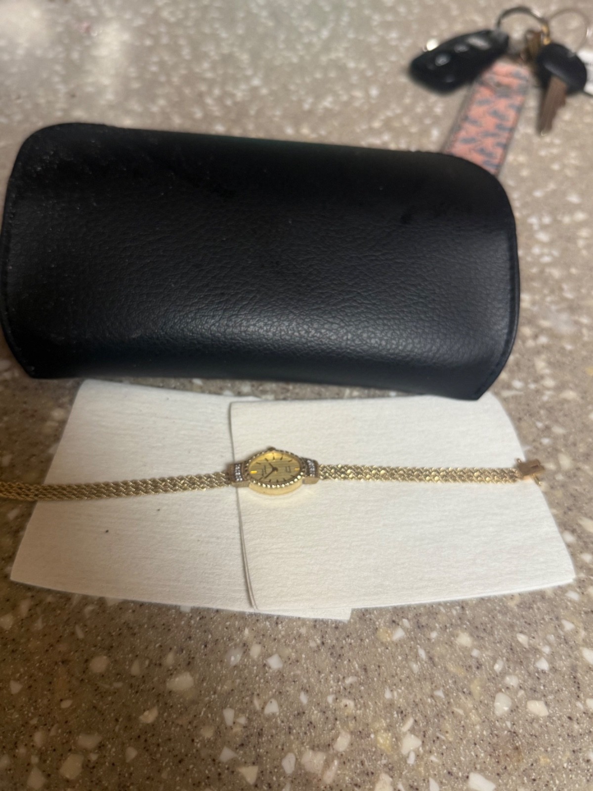 Beautiful Michael Anthony Swiss Quartz 14K Watch