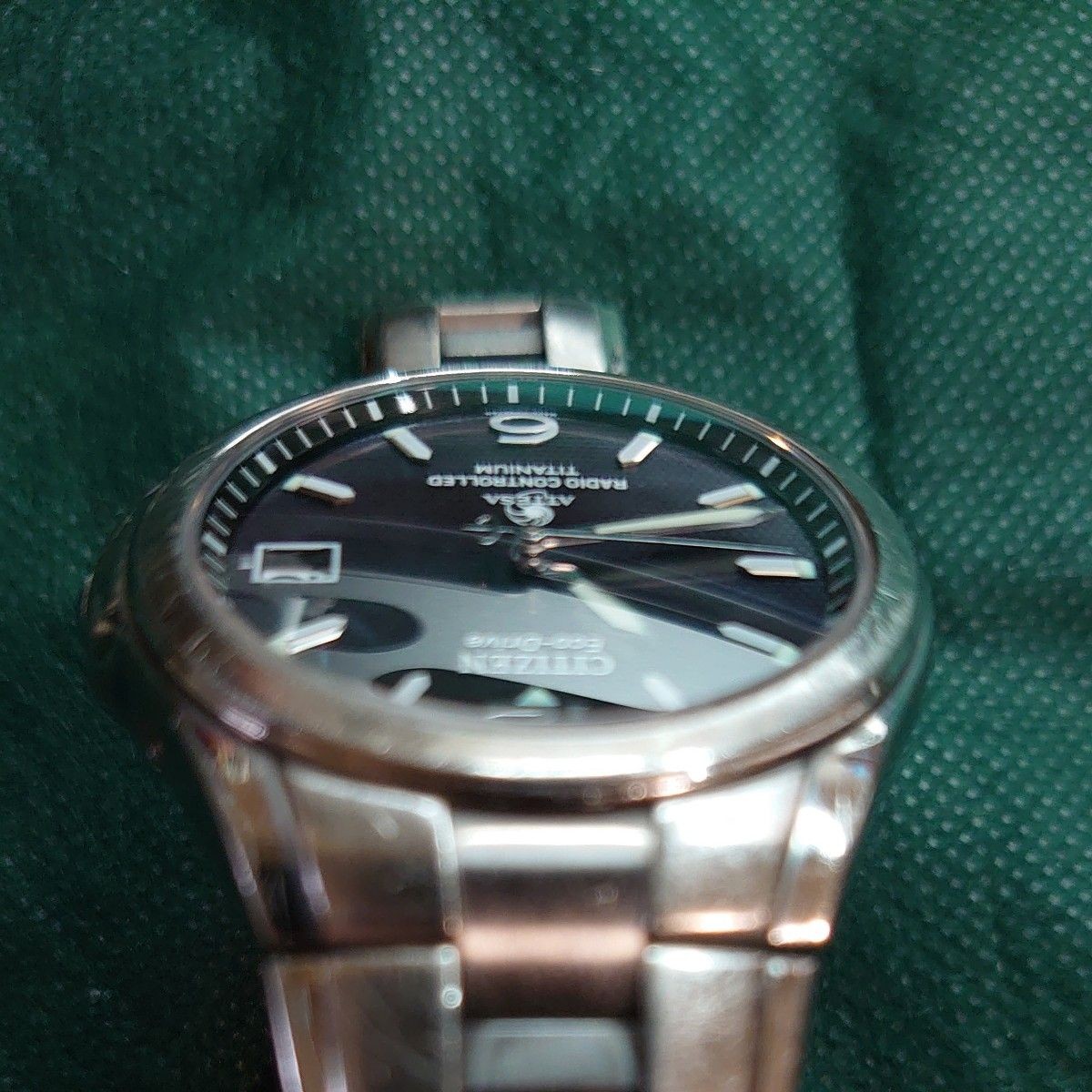 Citizen Attesa Solar-Powered Titanium Silver