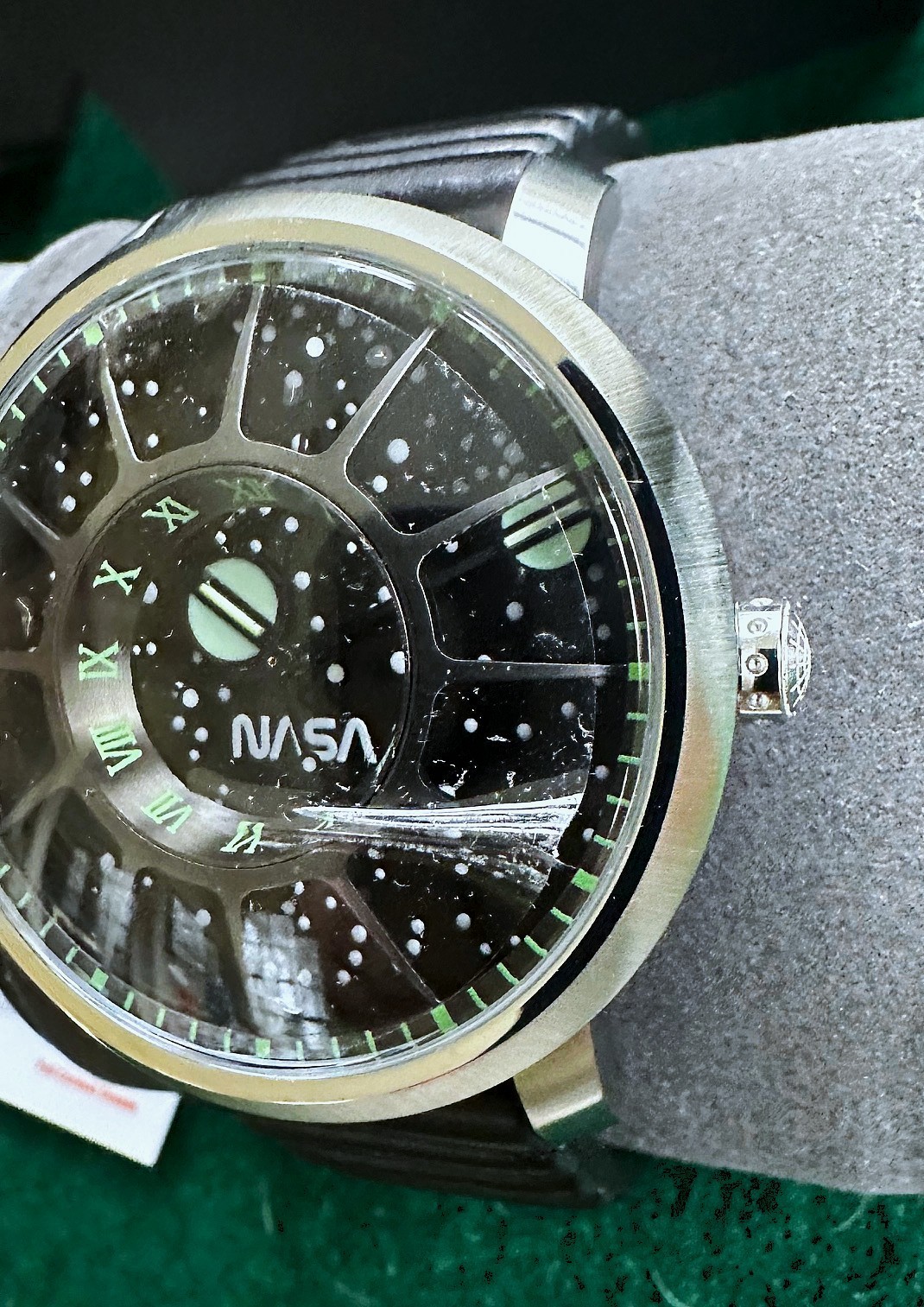 New Xeric NASA Trappist-1 Apollo 11 Limited Edition Automatic Watch, Black dial