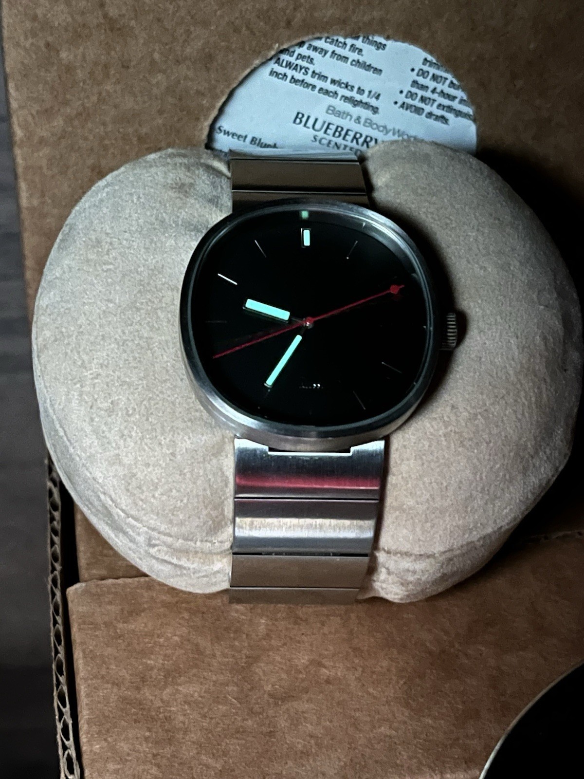 Alessi AL5007 Piero Lissoni Designer Quartz Watch Stainless Steel Original Italy