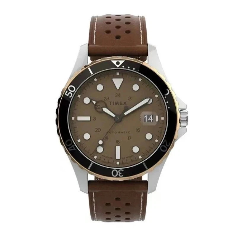 TIMEX Watch Automatic Mechanical Male Stainless Steel Scratch Proof Waterproof