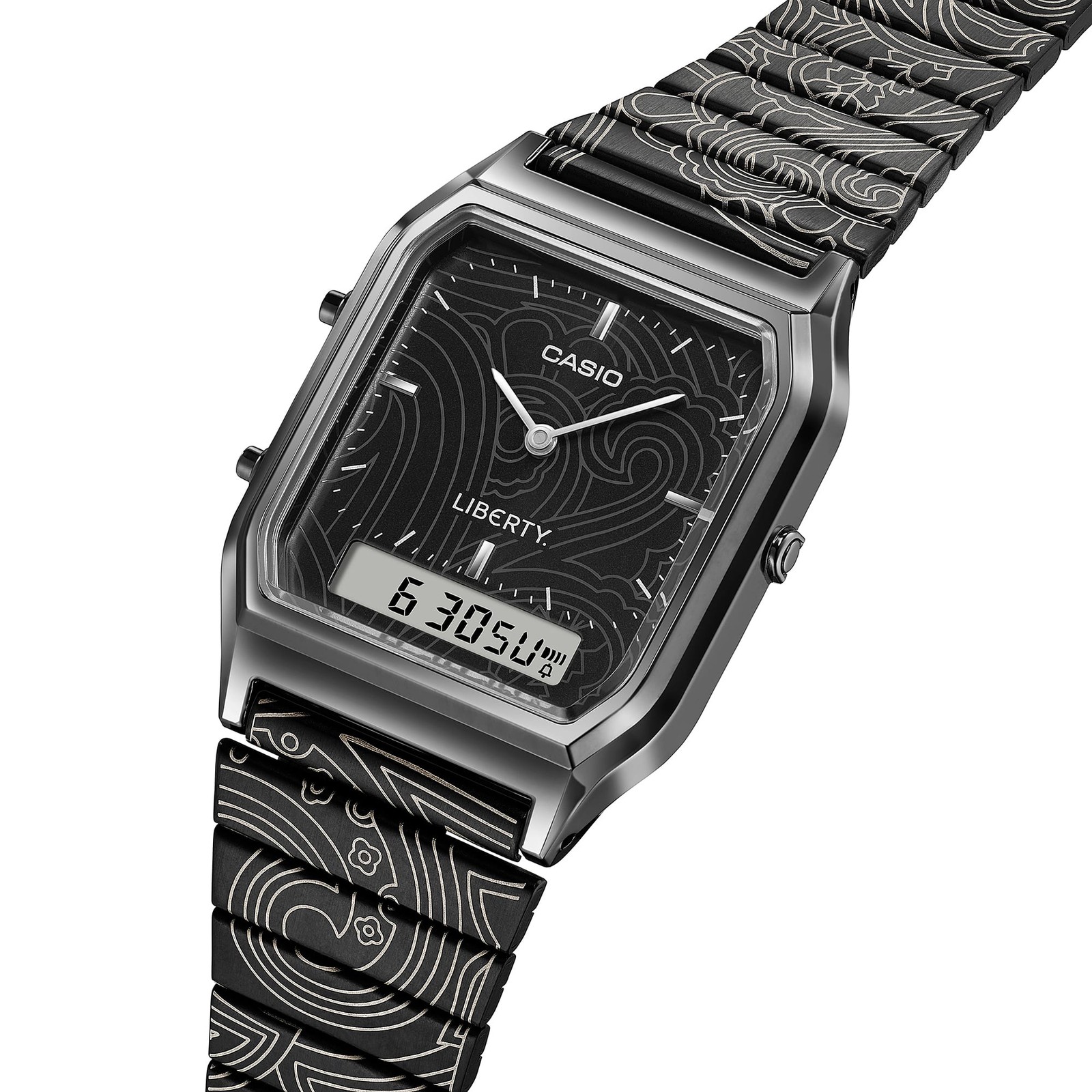 Casio Classic AQ-230EBLT-1AJR LIBERTY Collaboration Limited Black 29.8mm Watch