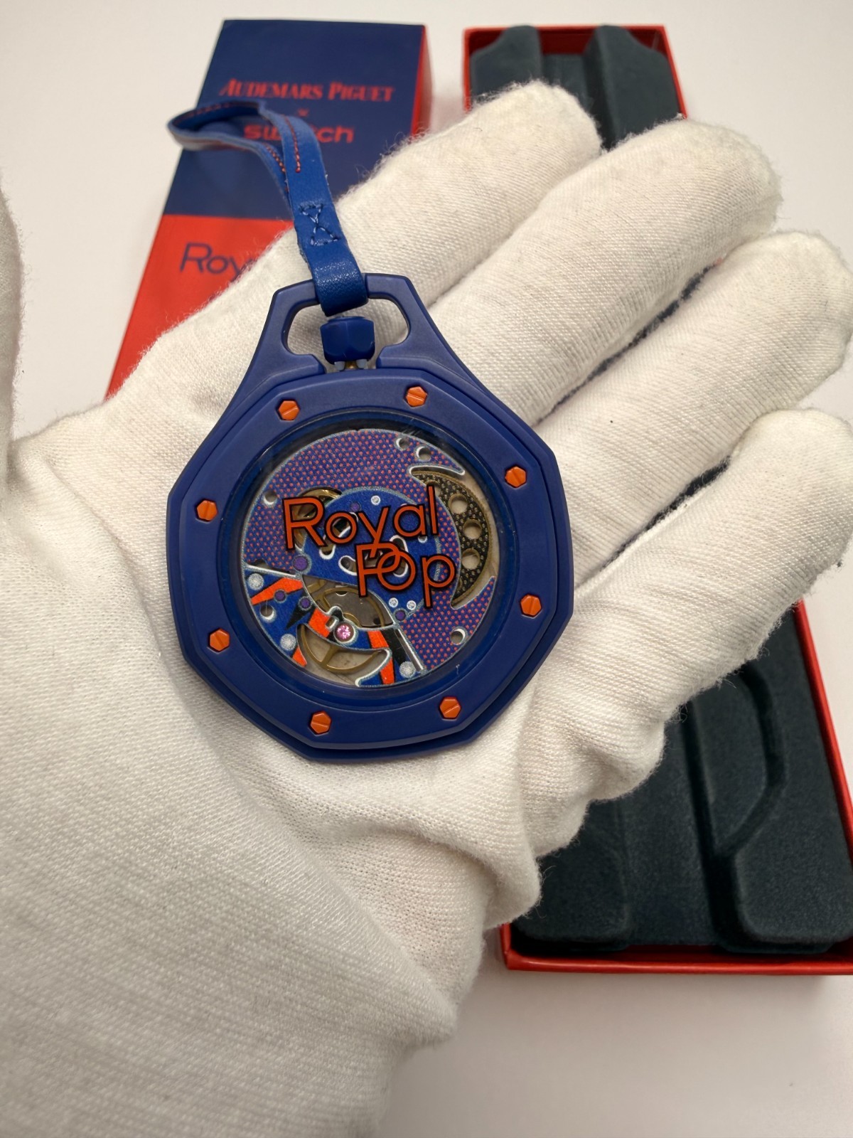 Swatch AP Watch – Royal Pop – Orenji Hachi – Knicks Blue