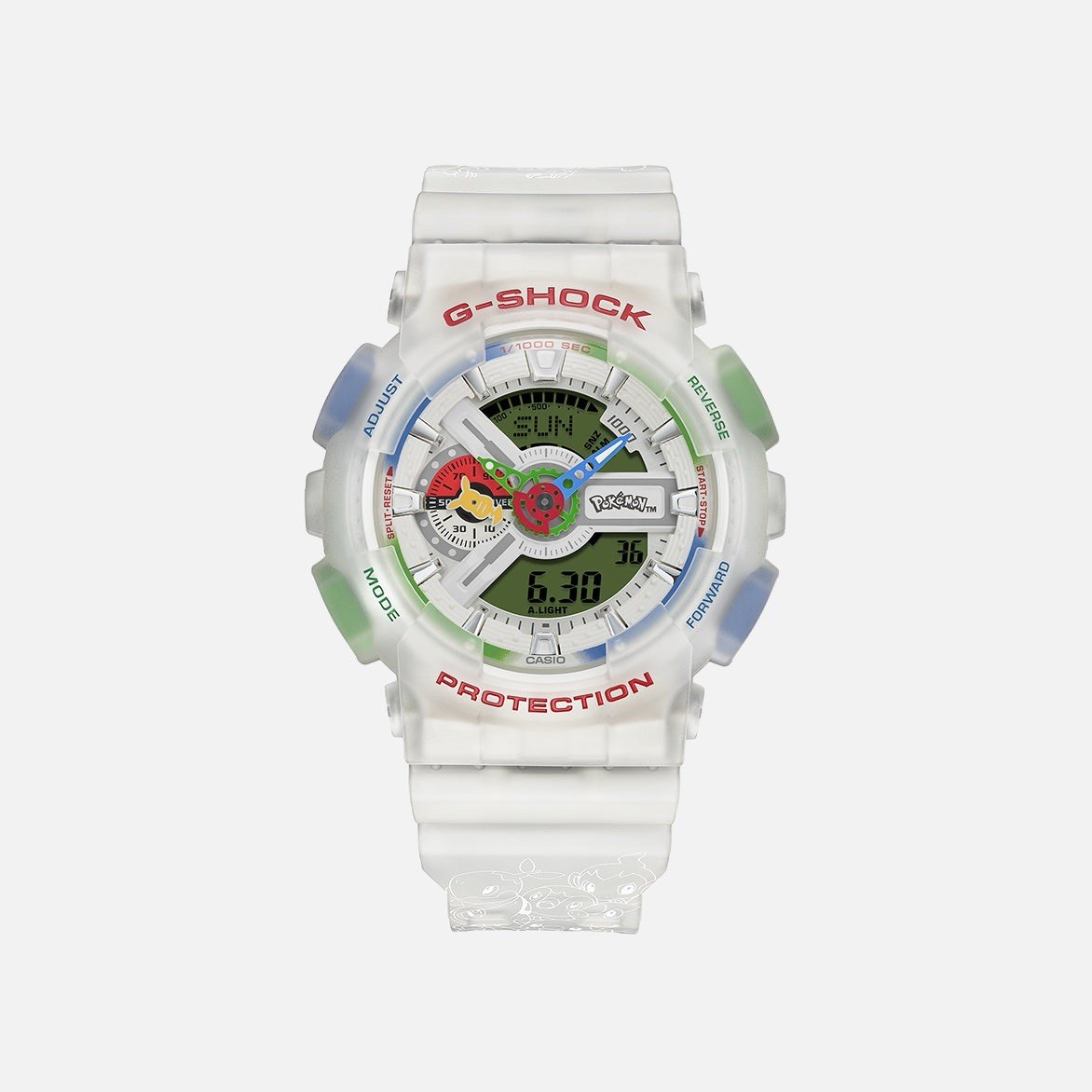 Limited 2026 CASIO Pokemon x G-SHOCK Collab Watch Model GA-110PKM-7ACR PRESALE