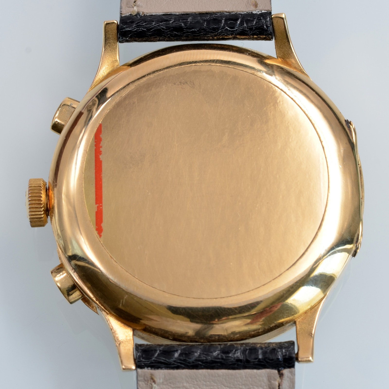 EBERHARD & CO Pre-Extrafort Tri-compax Oversize yellow gold 18KT 1937 very rare