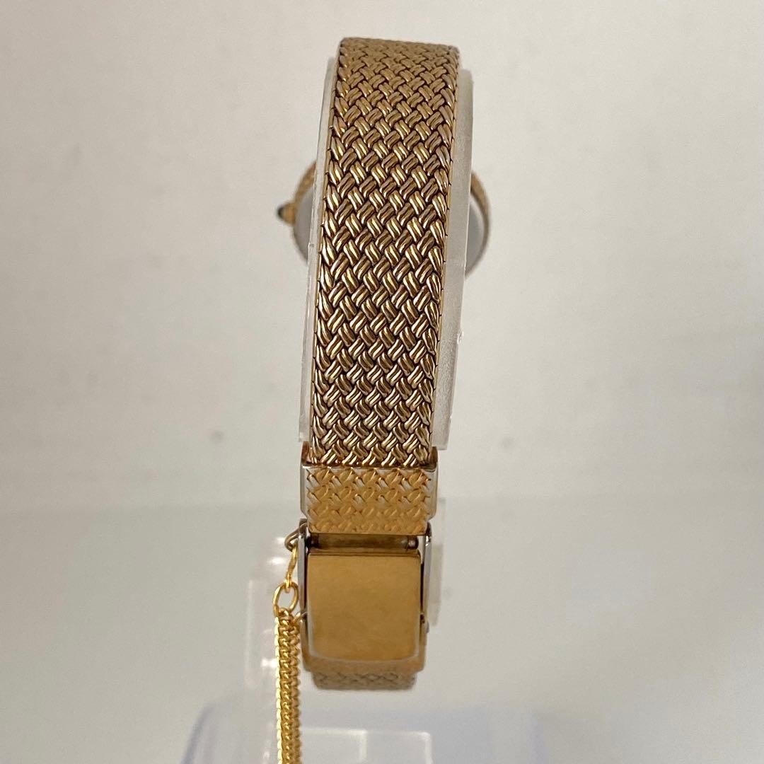 Working Vintage SEIKO EXCELINE Round Gold Watch