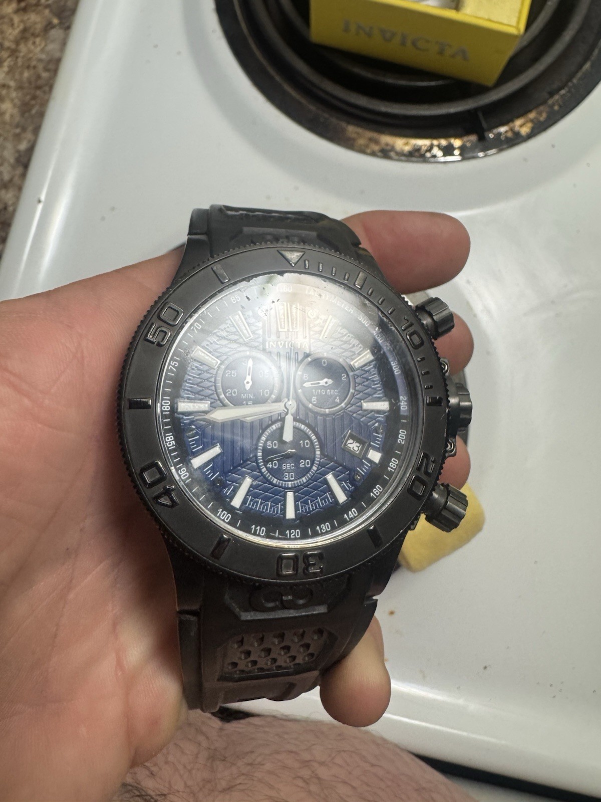Invicta Corduba Men’s Blue Divers Watch Dial 50mm+ Quartz