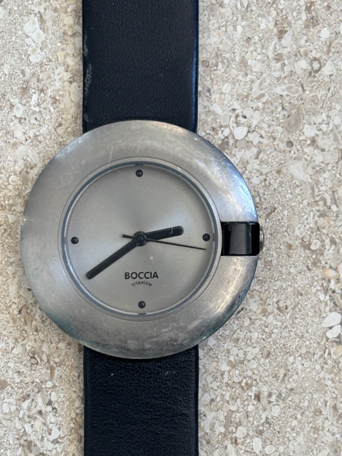 Boccia All Ttanium Women’s Watch 5 Bar Japan Movement New Battery Runs Great VG*