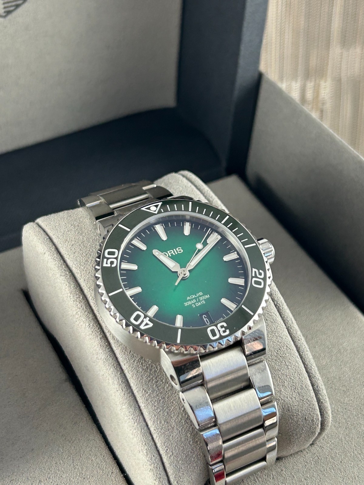 Oris Aquis Date Calibre 400 Most Complete Set 01 400 7769 4157-07 4 22 74FC