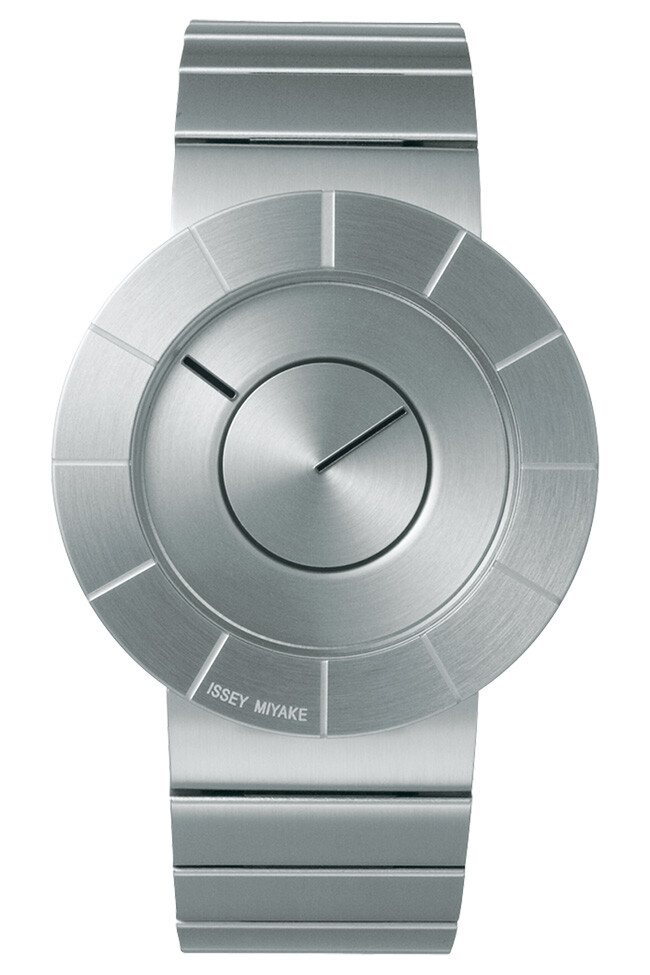 ISSEY MIYAKE TO Yoshioka Tokujin design Watch Men’s Silver SILAN001 Japan rare