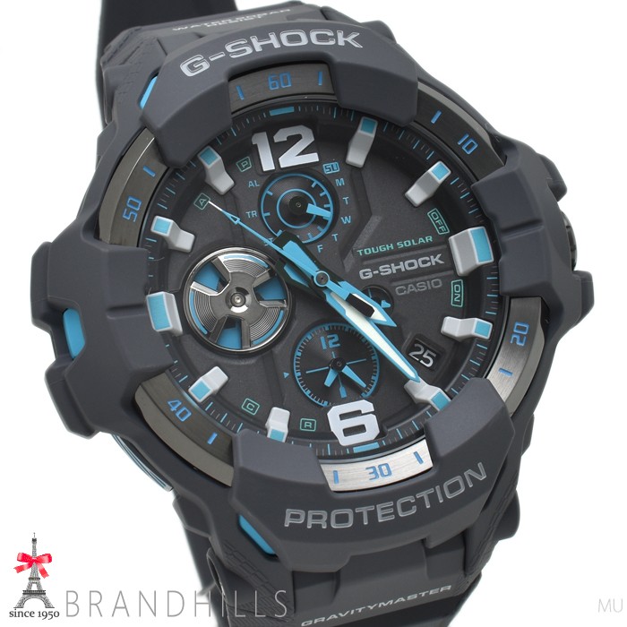 CASIO G SHOCK Gravitymaster Solar Bluetooth Mobile Link Carbon Resin SS GR B300