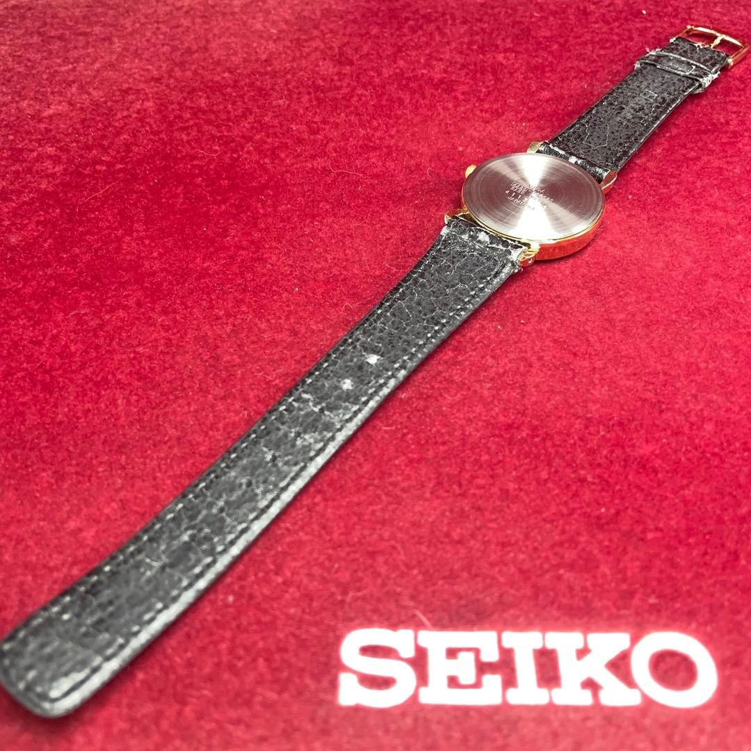 Battery replaced / Made in Japan CITIZEN VEGA Quartz Black Dial