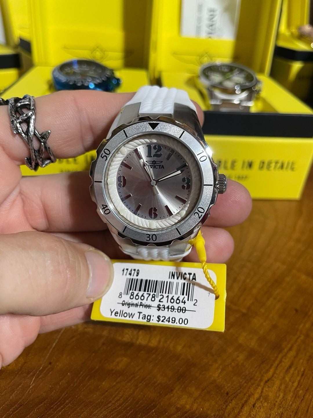 Invicta Angel Halo Women’s Watch 38mm White – 17479
