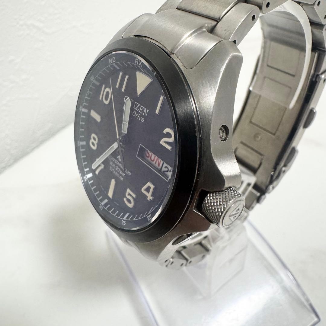 CITIZEN Promaster Titanium Radio-Controlled Solar Watch