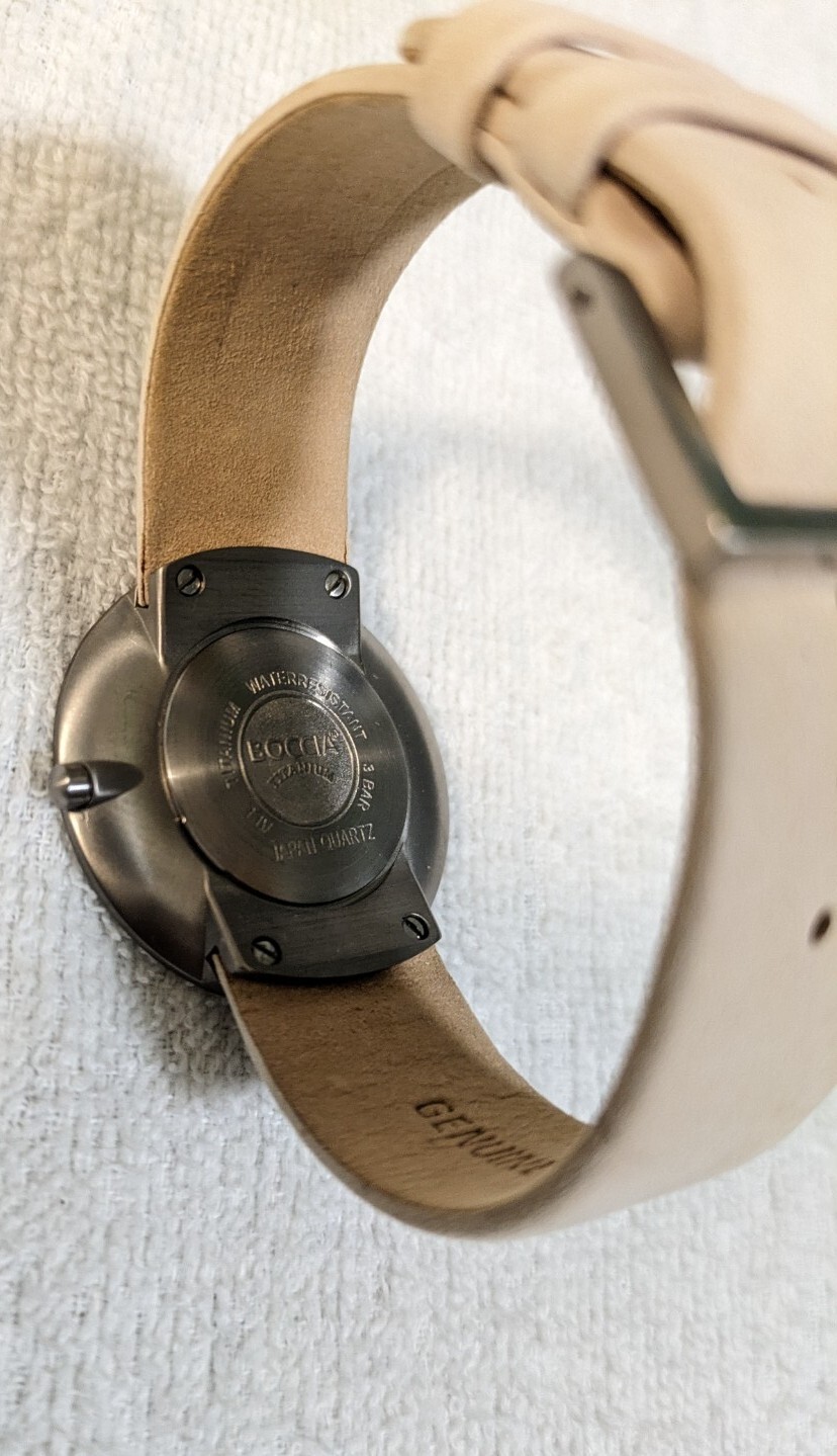 WOMEN’S BOCCIA TITANIUM WATCH