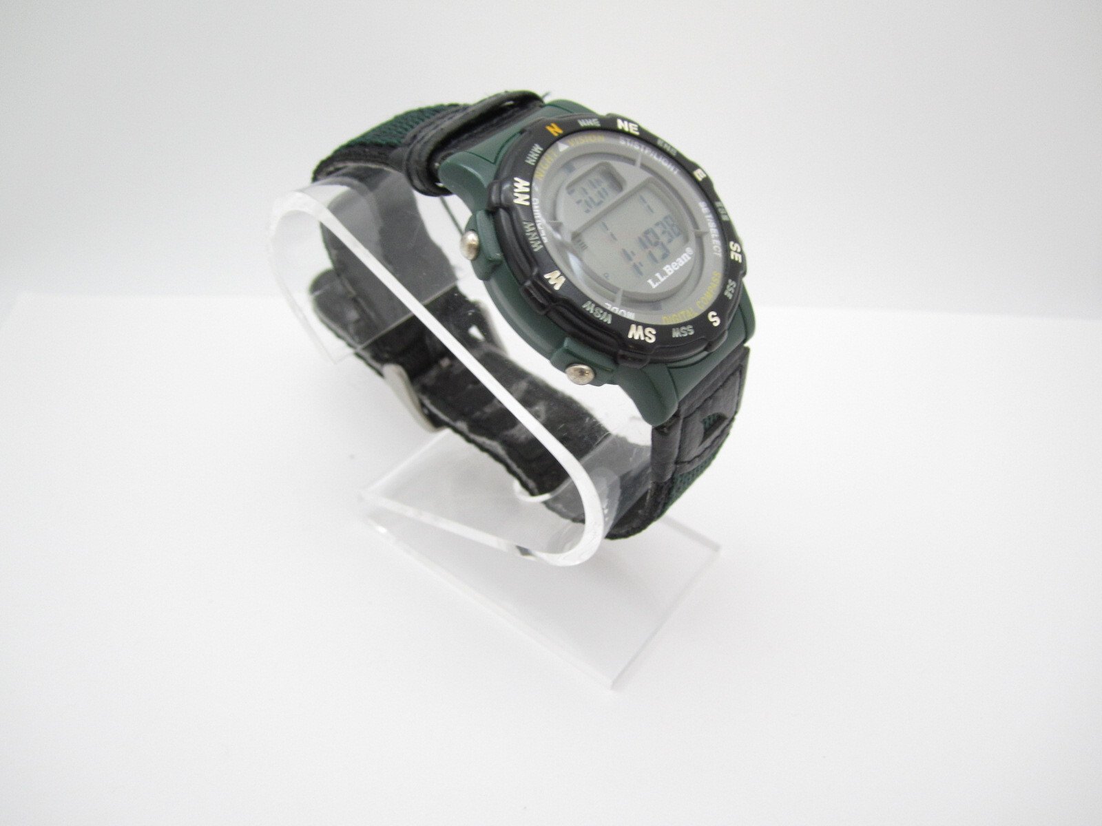 Men’s Freestyle LL Bean Quartz WR Digital Compass Outdoor Round Watch (G154)