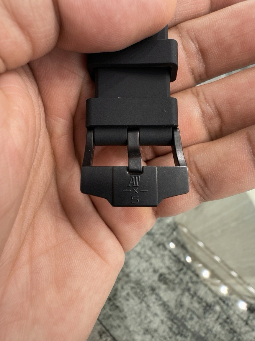 Royal Pop Ocho Negro AP x Swatch Pendant + Wrist Buddys Case | Fast Shipping