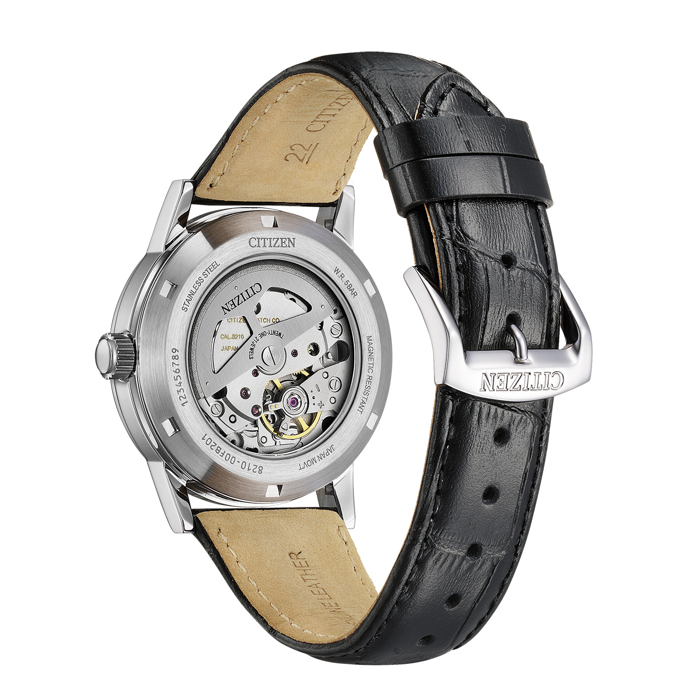 Citizen Black Mens Analogue Watch NJ0210-05E